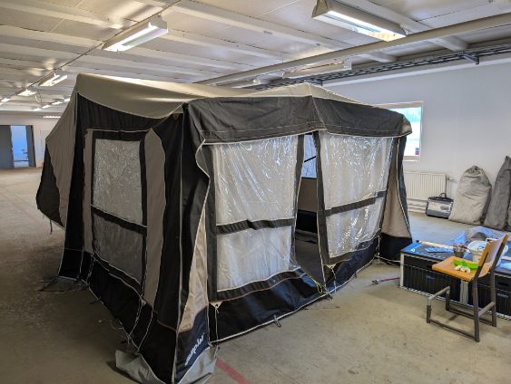 Begagnad tältvagn Camp-let Premium