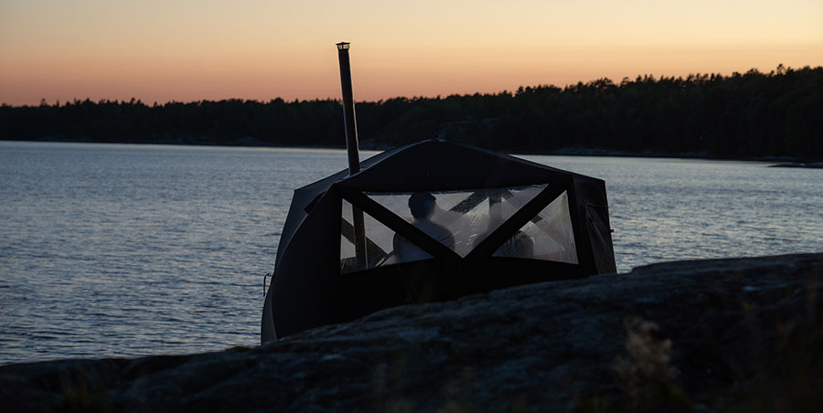 Bastutält från Bast Sauna